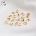 Miniatyrbild 1 av 10: 1/5 st Cord Crimp Beads Clam Shell Bead 5 STK GULD 5 STK GULD 5Pcs Gold
