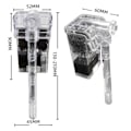 Miniatyrbilde 4 av 10: Foss Fisketank Filter Akvarium Oksygenpumpe STØPPEL STØP plug