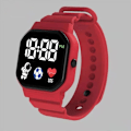 Pikkukuva 1 / 10: LED-digitaalikellot Lasten watch PUNAINEN Red