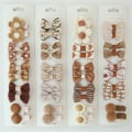 Miniatyrbillede 8 af 10: 10 STK Sløjfer Hårclips Bowknot BB Clips F F F