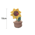Miniatyrbild 2 av 10: Handvävda prydnader Blommorprydnader i kruk G G G