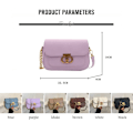 Miniatyrbillede 2 af 10: Skuldertaske Crossbody taske SORT black