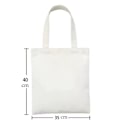 Miniatyrbillede 2 af 10: Lærredsstoftaske Shoppinghåndtaske C C C