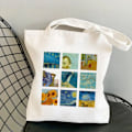 Pikkukuva 1 / 9: Canvas Tote Bag Ostoskäsilaukku V V V