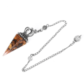 Miniatyrbillede 9 af 10: Reiki Pendulum Pendant Dowsing Pendulum Healing Pendant Spectrolite