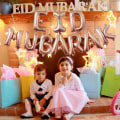 Miniatyrbillede 7 af 10: 16 tommer Eid Mubarak RAMADAN MUBARAK Sølv Eid Mubarak