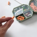 Miniatyrbillede 10 af 10: Pilleæsker 6 Grids Pillesplittere SORT Black
