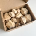 Miniatyrbillede 1 af 9: Rainbow træsten stabelblokke 16 STK 16 STK 16pcs
