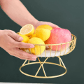 Miniatyrbilde 6 av 10: Fruktbrett Dim Sum-fat SVART&GULL L Black&Gold L