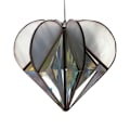 Pikkukuva 1 / 9: 3D-sydänriipus auringonsieppaaja-ornamentti E E E