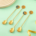 Miniatyrbilde 5 av 10: Stjernemåne skje Gaffelsett Dessertkakeskje FORK-2 FORK-2 fork-2