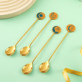 Miniatyrbillede 5 af 10: Star Moon Ske Gaffel Sæt Dessert Kage Ske FORK-3 FORK-3 fork-3
