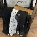 Miniatyrbilde 2 av 10: Lace Layered Gauze-skjørt Lace Up Tynt Lace-skjørt SVART STIL1 black style1-style1