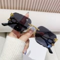 Miniatyrbillede 8 af 10: Cut Edge Solbriller Cheetah Design Solbriller GRADIENT GREY Gradient Gray