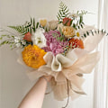 Miniatyrbillede 8 af 10: 48 stk. Blomsterindpakningspapir Blomsteremballagepapir 3 3 3