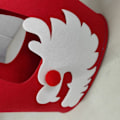 Miniatyrbillede 7 af 7: Dragon Felt Tote Håndtaske Indkøbstaske L L