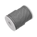 Miniatyrbilde 1 av 10: Reflekterende 550 Paracord Rope Fallskjermsnor Snøre GRÅ grey