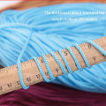 Miniatyrbillede 2 af 9: Macrame Rope Nylon Snor BRUN BROWN