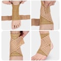 Pikkukuva 6 / 6: Compression Strap Sports Nilkka Suojaus Elastinen