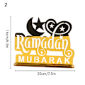 Pikkukuva 3 / 10: EID Mubarak -pöytäkoristeet Ramadan Kareem -koristelu 4 4