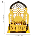 Pikkukuva 6 / 10: EID Mubarak -pöytäkoristeet Ramadan Kareem -koristelu 4 4