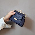 Miniatyrbillede 10 af 10: Mini Lås Clip Mønt Pung nøgletaske SORT black