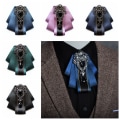 Miniatyrbild 7 av 9: Cross Bowtie Skjorta Slips GUL Yellow