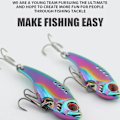 Miniatyrbillede 6 af 10: 5 stk Metal fiskeagn VIB Lure 15G-5STK 15G-5STK 15g-5pcs