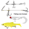 Miniatyrbillede 6 af 10: Karpefiskekrogsæt fiskeline Connect L L L