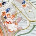 Pikkukuva 2 / 8: Rabbit Embroidery Lasten kaulus Hanfu Cloud Olkapää