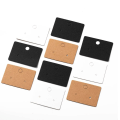 Miniatyrbild 9 av 10: 100st Displaykort Blank Displayställ RUND VIT RUND VIT Round White