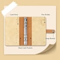 Miniatyrbillede 3 af 9: Notesbog Budgetbinder BRUN Brown