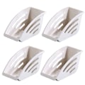 Miniatyrbillede 1 af 10: 4 Stk Tallerkendispenser Lodret Pladeholder BEIGE Beige