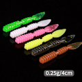 Miniatyrbilde 6 av 8: 20STK Fiske Myke Lures Fiske Jig Lure GUL yellow