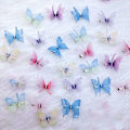 Miniatyrbillede 6 af 8: Mesh Butterfly Hårclips Dobbeltlags Butterfly Side Clip 7 7 7