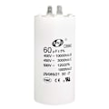 Miniatyrbild 1 av 6: CBB60 Run Capacitor 60uF 450V AC dubbelinsats