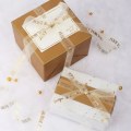Miniatyrbilde 9 av 10: Gold Heart Sheer Ribbon Snøgarn Bånd G G G