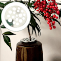Miniatyrbild 8 av 10: Blomsterarrangemang Metall Blomlock A2-10CM A2-10CM A2-10cm