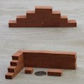 Miniatyrbillede 4 af 10: 10 stk Sandbord Mursten Simulation Mursten 2 2 2