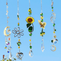 Pikkukuva 7 / 9: Sun Catcher kristalliriipus 5kpl/ SET 5kpl/ SET 5PCS/Set