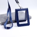 Miniatyrbillede 1 af 10: Kortholder i ægte læder. Bank Business Work Card Holder 06
