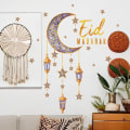 Miniatyrbillede 2 af 10: Eid Mubarak Vægstickers Ramadan Vindue Stickers STYLE 6 STYLE