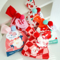 Miniatyrbillede 9 af 9: Strik håndtaske Candy Box E E E