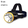 Pikkukuva 2 / 8: Pitkän kantaman otsalamppu LED-kohdevalo KELTAINEN VAALEA KELTAINEN VALO yellow light