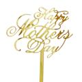 Miniatyrbillede 1 af 10: 5 stk/sæt Happy Mothers Day Cake Toppers Mothers Day Party 4