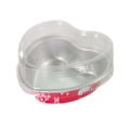Pikkukuva 1 / 10: 10 kpl / set alumiinifoliolla kakkupannu Cupcake Cup #2 kannet ja #2 With Lids-With Lids