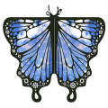 Miniatyrbilde 5 av 7: Butterfly Cape Butterfly Wings sjal 04 04 04