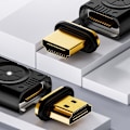 Miniatyrbillede 8 af 10: HDTV 2.1 Converter Magnetic Connector LEFT BEND SORT LEFT BEND Left Bend Black