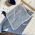 Miniatyrbillede 1 af 10: Lace Layered Gaze Skirt Spicy Girl Forklæde 07 07 07