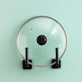 Miniatyrbillede 4 af 10: 4 Stk Hattestativer Væg Hatteholder SORT Black